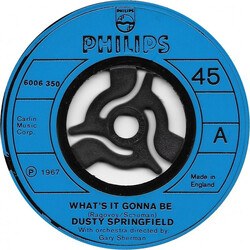 Dusty Springfield What's It Gonna Be USED VINYL 7INCH SINGLE 45 RPM