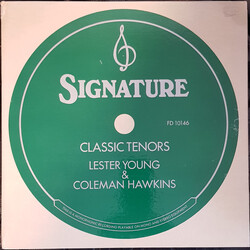 Coleman Hawkins / Lester Young Classic Tenors Vinyl LP USED