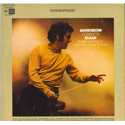 Daniel Barenboim / Sir Edward Elgar / London Philharmonic Orchestra Symphony No. 2 Vinyl LP USED