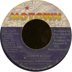 Dynamic Superiors Leave It Alone / One-Nighter USED VINYL 7INCH 45 RPM