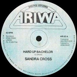 Sandra Cross / The Robotiks Hard Up Bachelor / Spinster Dub USED VINYL 12INCH SINGLE