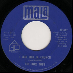 Box Tops I Met Her In Church Vinyl 7" USED
