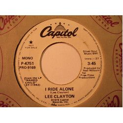 Lee Clayton I Ride Alone USED VINYL 7INCH 45 RPM SINGLE PROMO