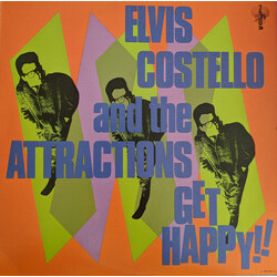 Elvis Costello & The Attractions Get Happy!! Vinyl LP USED