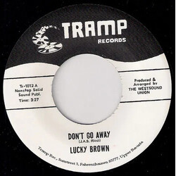 Lucky Brown Don't Go Away USED VINYL 7INCH 45 RPM