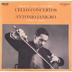 Antonio Janigro Boccherini, Vivaldi, Vivaldi-Bach Cello Concertos Vinyl LP USED