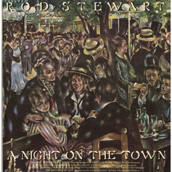 Rod Stewart A Night On The Town Vinyl LP USED