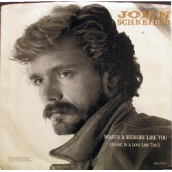 John Schneider What's A Memory Like You (Doing In A Love Like This) USED VINYL 7INCH 45 RPM SINGLE