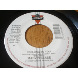 Marvin Sease I Belong To You/I Ate You For My Breakfast USED VINYL 7INCH 45 RPM