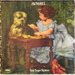 Bob Seger System Mongrel Vinyl LP USED