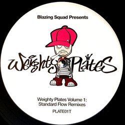 Blazin' Squad Weighty Plates Volume 1: Standard Flow Remixes USED VINYL 12INCH 33 S RPM