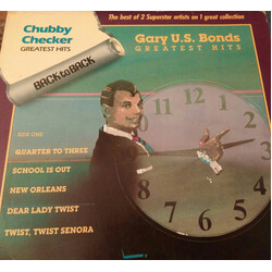 Chubby Checker / Gary U.S. Bonds Back To Back Vinyl LP USED