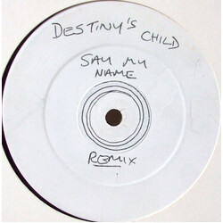 Destiny's Child / Master Stepz Say My Name (Melody) USED VINYL 12INCH WHITE LABEL UNOFFICIAL RELEASE 45 RPM