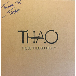 Thao The Get Free Set Free 7" USED VINYL 7INCH 45 RPM SINGLE LIMITED EDITION