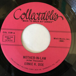 Ernie K-Doe / Ray Smith Mother-In-Law / Rockin Little Angel USED VINYL 7INCH 45 RPM