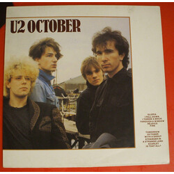U2 October Vinyl LP USED