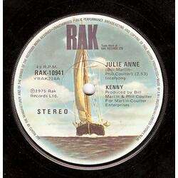 Kenny (3) Julie Anne USED VINYL 7INCH 45 RPM SINGLE STEREO
