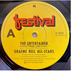 Graeme Bell All Stars The Entertainer (Theme From "The Sting") USED VINYL 7INCH 45 RPM SINGLE