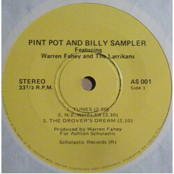 Warren Fahey / The Larrikins Pint Pot And Billy Sampler USED VINYL 7INCH 33 S RPM EP STEREO