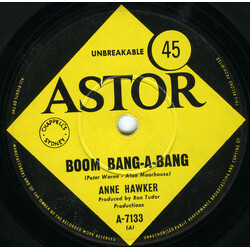 Anne Hawker Boom Bang-A-Bang USED VINYL 7INCH 45 RPM SINGLE