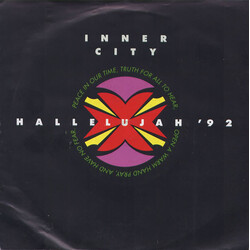 Inner City Hallelujah '92 USED VINYL 7INCH 45 RPM SINGLE STEREO