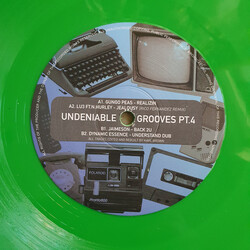 Various Undeniable Grooves PT.4 USED VINYL 12INCH 45 RPM EP NUMBERED STEREO