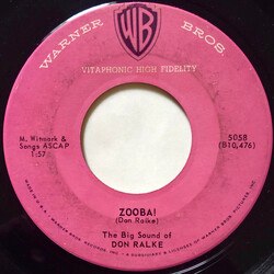Don Ralke Zooba! / Stardust USED VINYL 7INCH 45 RPM SINGLE