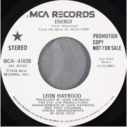 Leon Haywood Energy USED VINYL 7INCH 45 RPM SINGLE PROMO STEREO