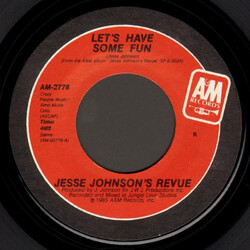 Jesse Johnson's Revue Let's Have Some Fun USED VINYL 7INCH SINGLE 45 RPM