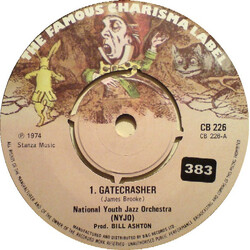 National Youth Jazz Orchestra Gatecrasher USED VINYL 7INCH 45 RPM