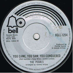 The Pearls You Came, You Saw, You Conquered USED VINYL 7INCH 45 RPM SINGLE