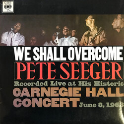 Pete Seeger We Shall Overcome Vinyl LP USED
