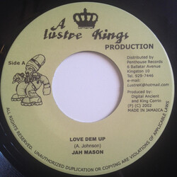 Jah Mason / Lutan Fyah Love Dem Up / Love To See Your Face USED VINYL 7INCH 45 RPM