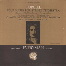Henry Purcell / Chamber Orchestra Of The Hartford Symphony / Fritz Mahler Four Suites For String Orchestra Vinyl LP USED