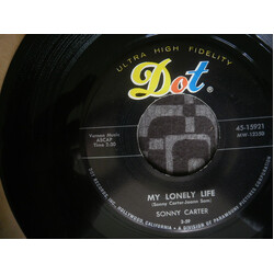 Sonny Carter (5) Crying Over You USED VINYL 7INCH 45 RPM