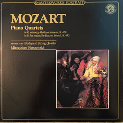 Wolfgang Amadeus Mozart / Budapest String Quartet Piano Quartets Vinyl LP USED