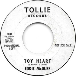 Eddie McDuff Toy Heart / Hello Lonesome USED VINYL 7INCH 45 RPM SINGLE PROMO STYRENE