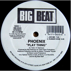 Phoenix (4) Play Thing Vinyl 12" USED