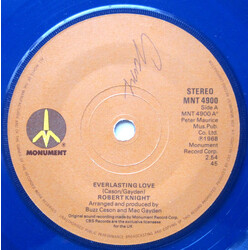 Robert Knight Everlasting Love / Love On A Mountain Top USED VINYL 7INCH 45 RPM