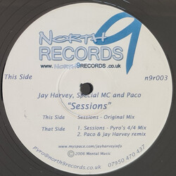 Jay Harvey / Special MC / Paco (2) Sessions USED VINYL 12INCH 33 S RPM 45 RPM