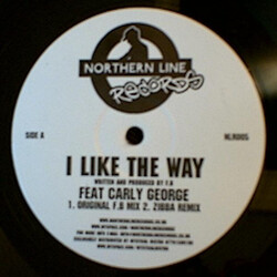 FB (2) / Carly George I Like The Way USED VINYL 12INCH ETCHED SINGLE SIDED LIMITED EDITION