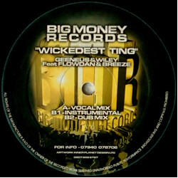 Geeneus / Wiley (2) / Flow Dan / Breeze Wickedest Ting USED VINYL 12INCH 33 S RPM