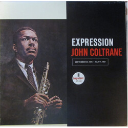 John Coltrane Expression Vinyl LP USED