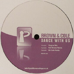Brown & Cole Dance With Us USED VINYL 12INCH