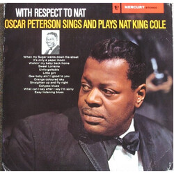 The Oscar Peterson Trio / Oscar Peterson and His Orchestra With Respect To Nat - Oscar Peterson Sings And Plays Nat King Cole Vinyl LP USED