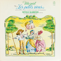 Wolfgang Amadeus Mozart / Sir Neville Marriner / The Academy Of St. Martin-in-the-Fields Ballet Music For "Les Petits Riens" / Four Overtures Vinyl LP