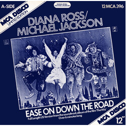 Diana Ross / Michael Jackson Ease On Down The Road USED VINYL 12INCH 45 RPM SINGLE LIMITED EDITION STEREO