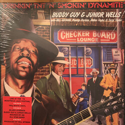 Buddy Guy / Junior Wells / Bill Wyman / Pinetop Perkins / Dallas Taylor / Terry Taylor (3) Drinkin' Tnt 'N' Smokin' Dynamite Vinyl LP USED