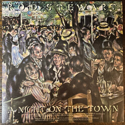 Rod Stewart A Night On The Town Vinyl LP USED