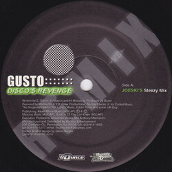Gusto Disco's Revenge USED VINYL 12INCH